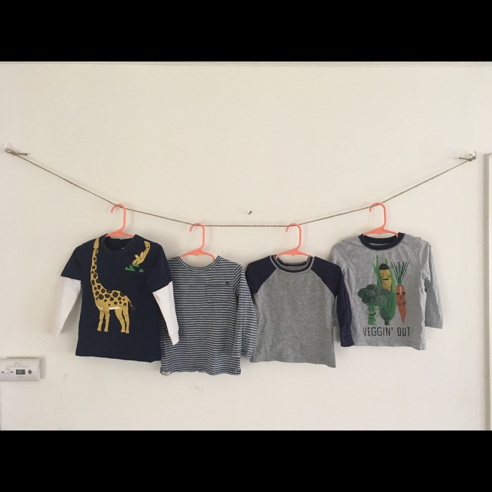 Lot of 2T boys long sleeve t-shirts